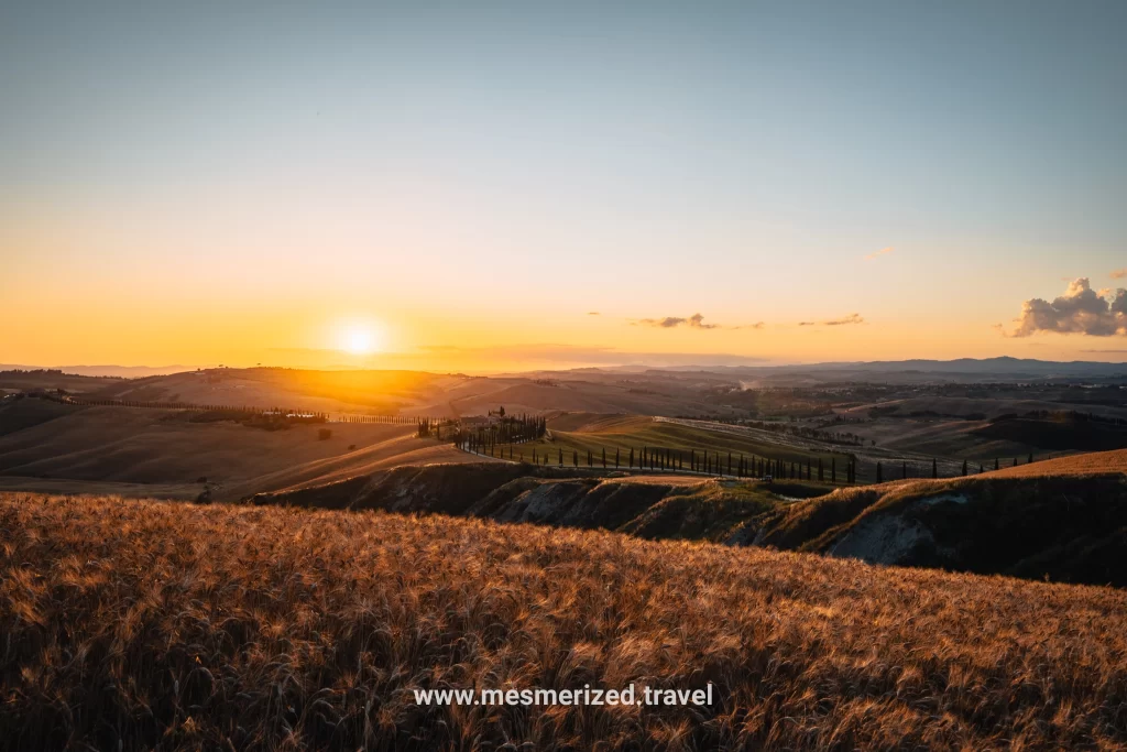 Best photo spots in Val d’Orcia