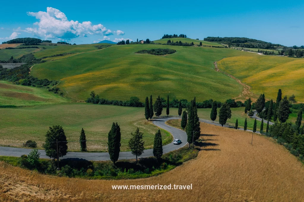 Best photo spots in Val d’Orcia