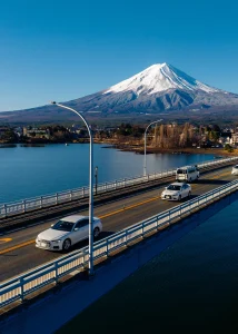 renting a car in Japan