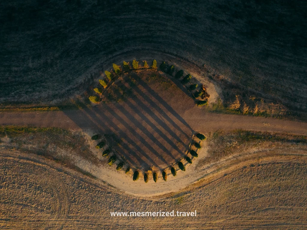 Best photo spots in Val d’Orcia