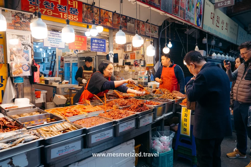 Best food at Gwangjang Market