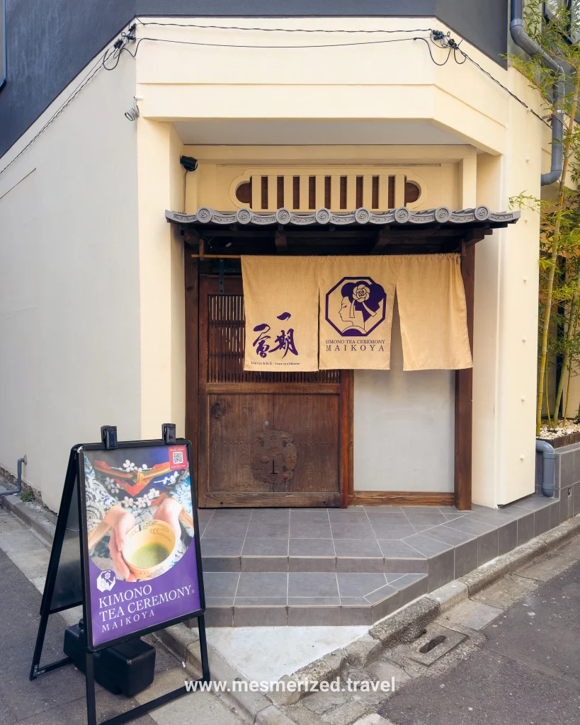 kimono and tea ceremony Japan